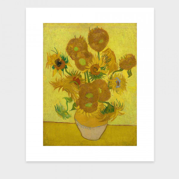 Fünfzehn Sonnenblumen (1889) von Vincent van Gogh