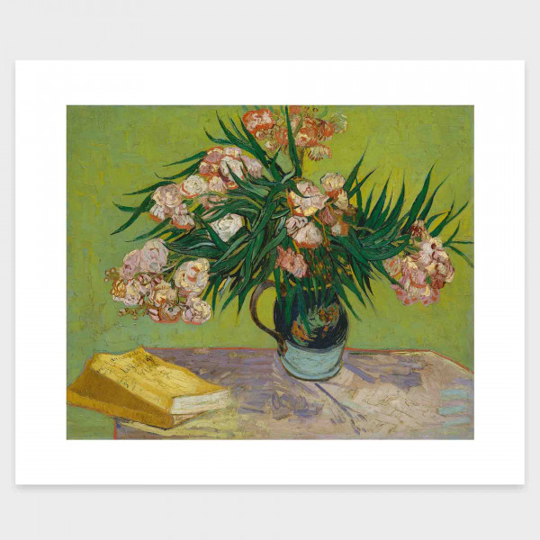 Stillleben mit Oleander von Vincent van Gogh