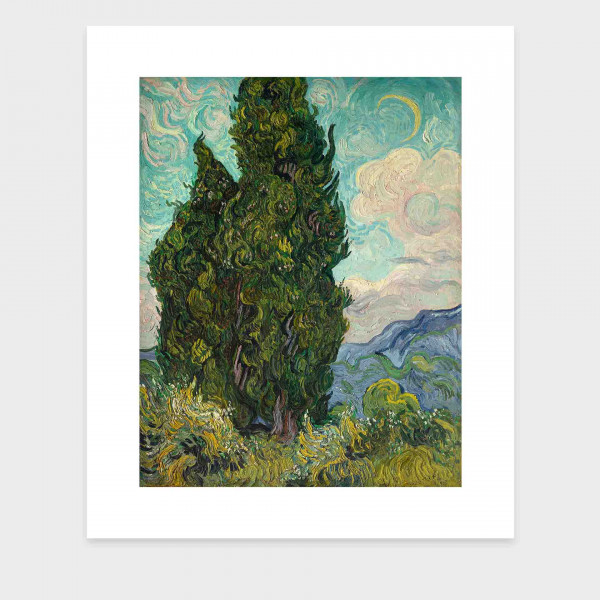 Zypressen von Vincent van Gogh